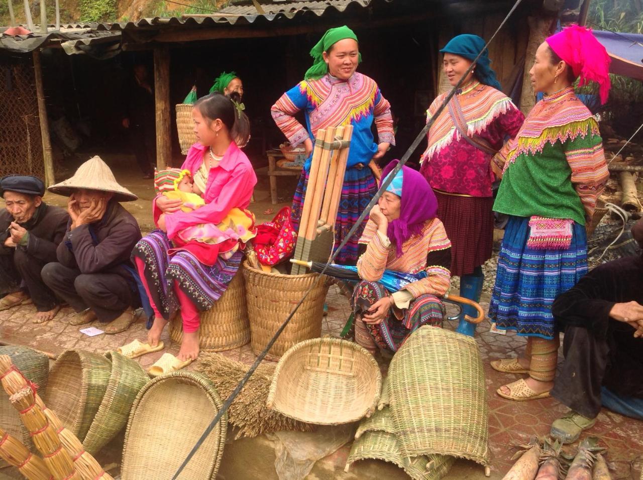Ferienwohnung Sa House Bac Ha Exterior foto