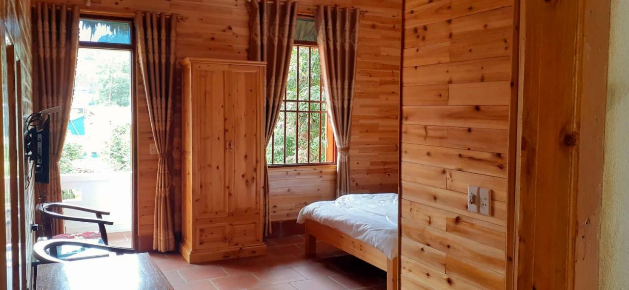 Ferienwohnung Sa House Bac Ha Exterior foto